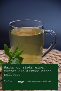 Wie Kräutertees Erkältungen vertreiben