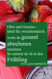 Fit in den Frühling - Gesund Abnehmen