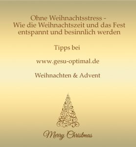 Weihnachtsstress - einfach mal die Bremse ziehen