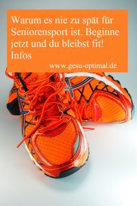 Seniorensport - im Alter sportlich aktiv sein