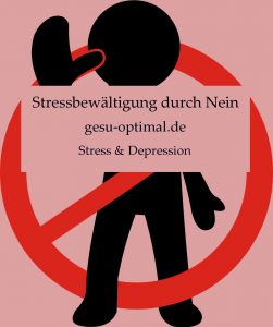 Stressbewältigung üben, öfter Nein sagen