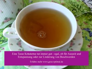 Kräutertee für Auszeit und Entspannung