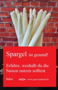 Spargel ist gesund und eine edle Delikatesse