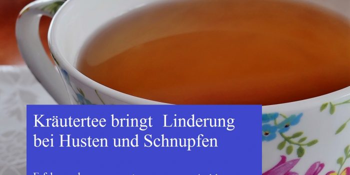 Wie Kräutertees Erkältungen vertreiben
