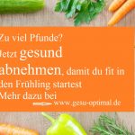 Fit in den Frühling - Gesund Abnehmen