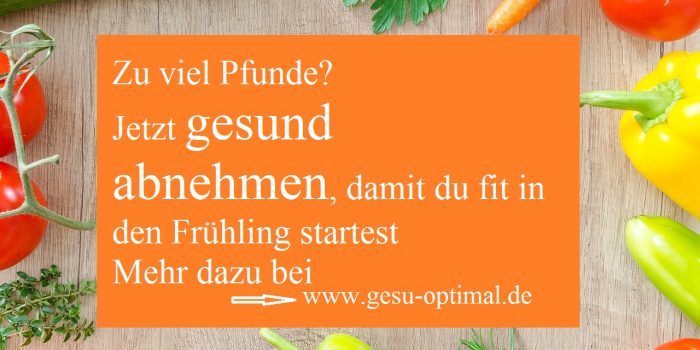 Fit in den Frühling - Gesund Abnehmen