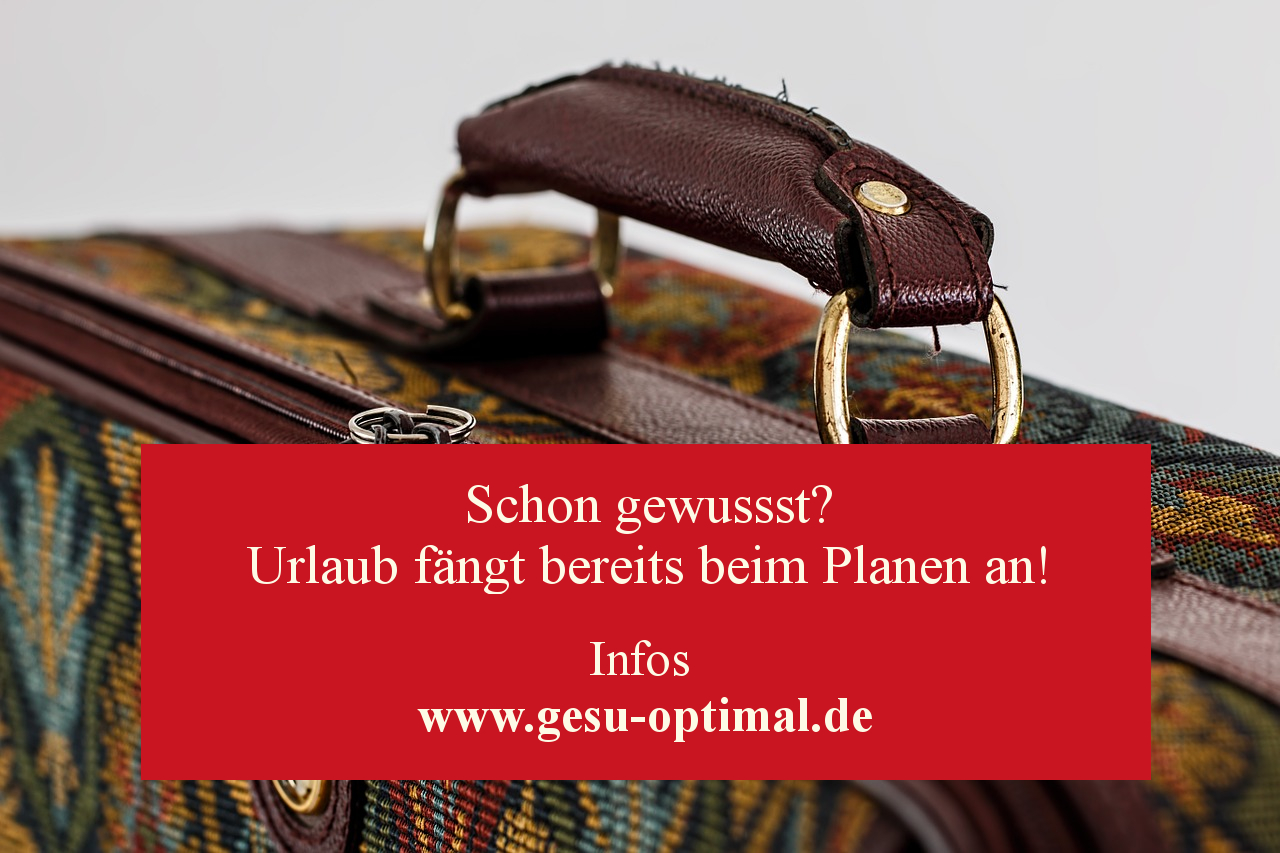 Warum Urlaub bereits beim Planen anfängt-