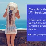 Sonnenschutz - UV-Strahlen schädigen die Haut