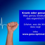 Krank oder gesund – wo liegt der Unterschied