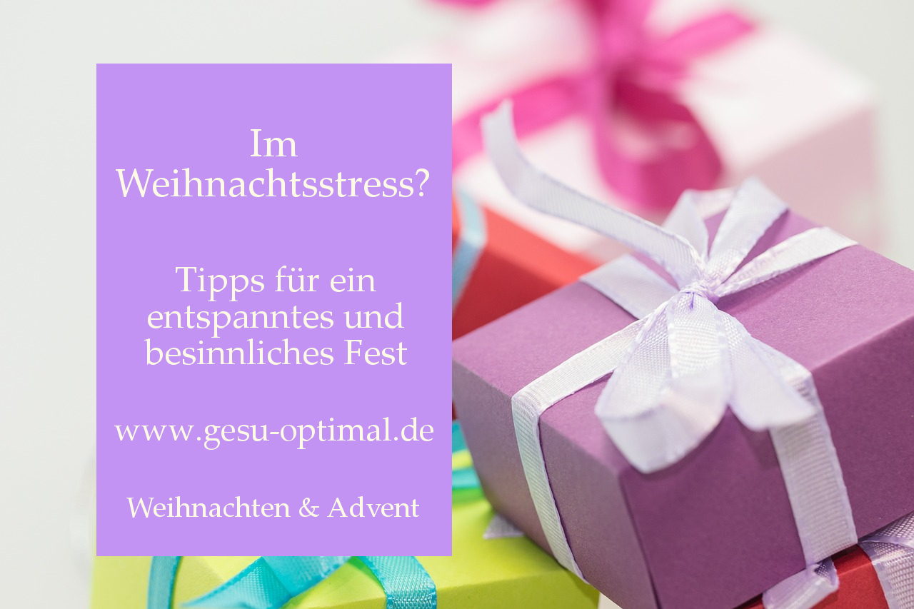 Wie Weihnachten ein entspanntes Fest wird