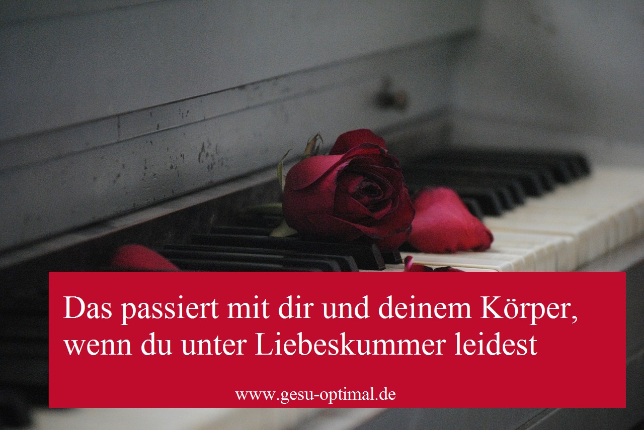 Liebeskummer – Worauf Sie achten sollten