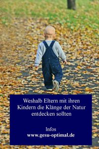 Wie Kinder Geräusche und Klänge der Natur entdecken