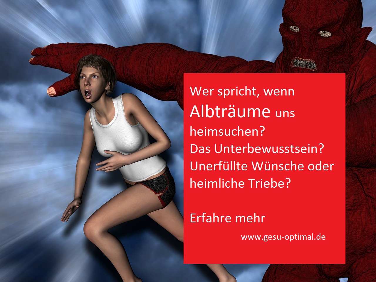 Wenn Sie von Albträumen geplagt werden