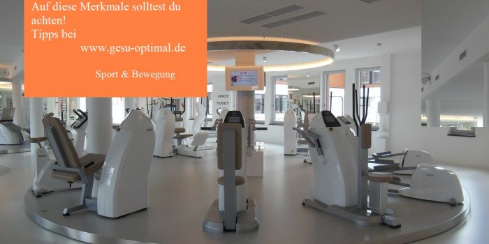 Wie Sie das passende Fitnessstudio finden