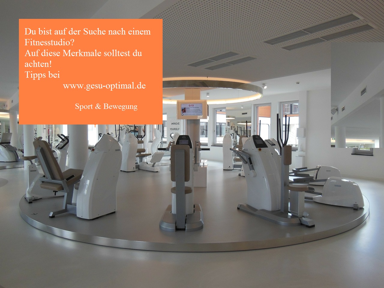 Wie Sie das passende Fitnessstudio finden