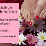 Zeit für die Füße - sie haben es verdient