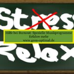 Positive Auswirkung von Musikprogrammen bei Burnout-