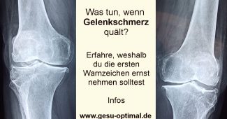 Wenn Gelenkschmerz die Lebensqualität einschränkt