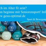 Seniorensport - im Alter sportlich aktiv sein