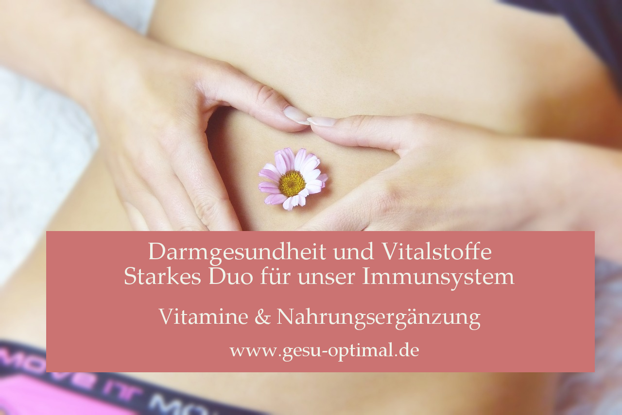 Immunsystem mit Vitalstoff Ergänzungsmittel stärken
