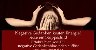 Negative Gedanken stoppen – so gelingt es