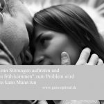 Zu früh kommen – Was Mann tun kann