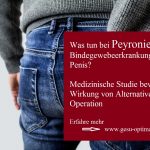 Peyronie - Medizinische Studie beweist Wirkung von Alternative zur Operation