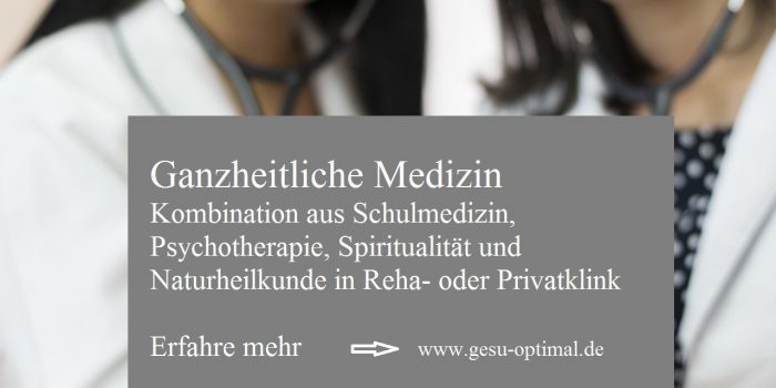 Ganzheitliche Medizin im heilsamen Umfeld.