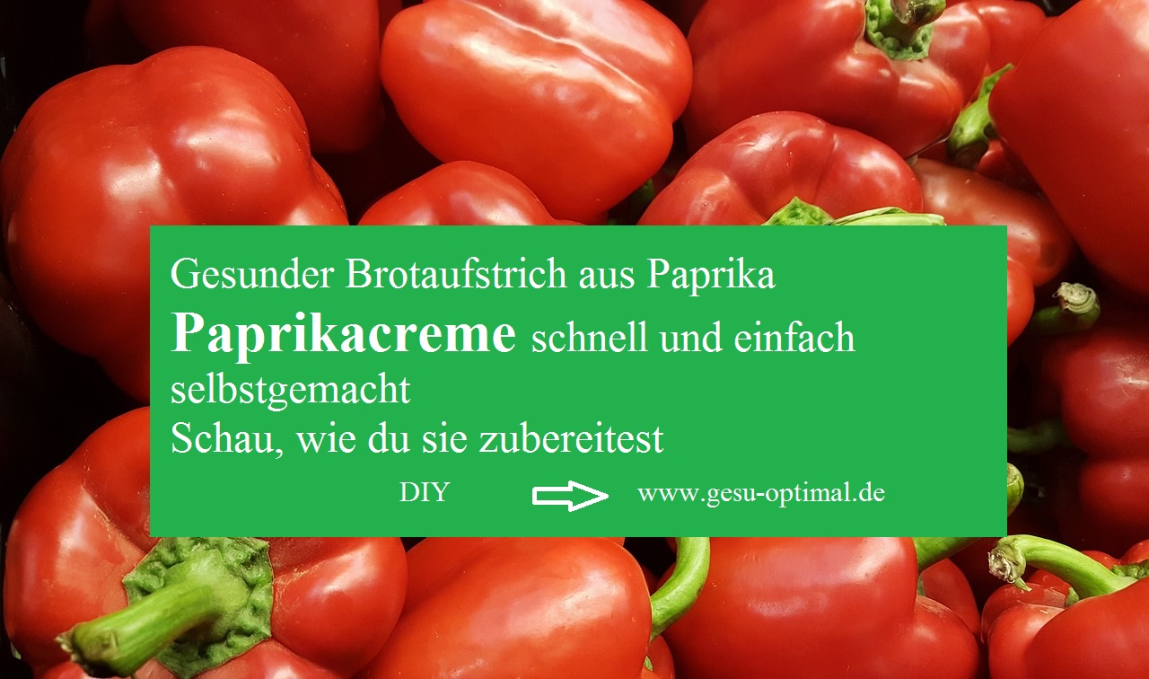 Paprikacreme – Schnell und einfach selbstgemacht