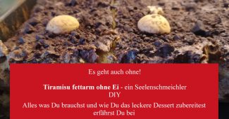 Tiramisu fettarm ohne Ei – ein Seelenschmeichler