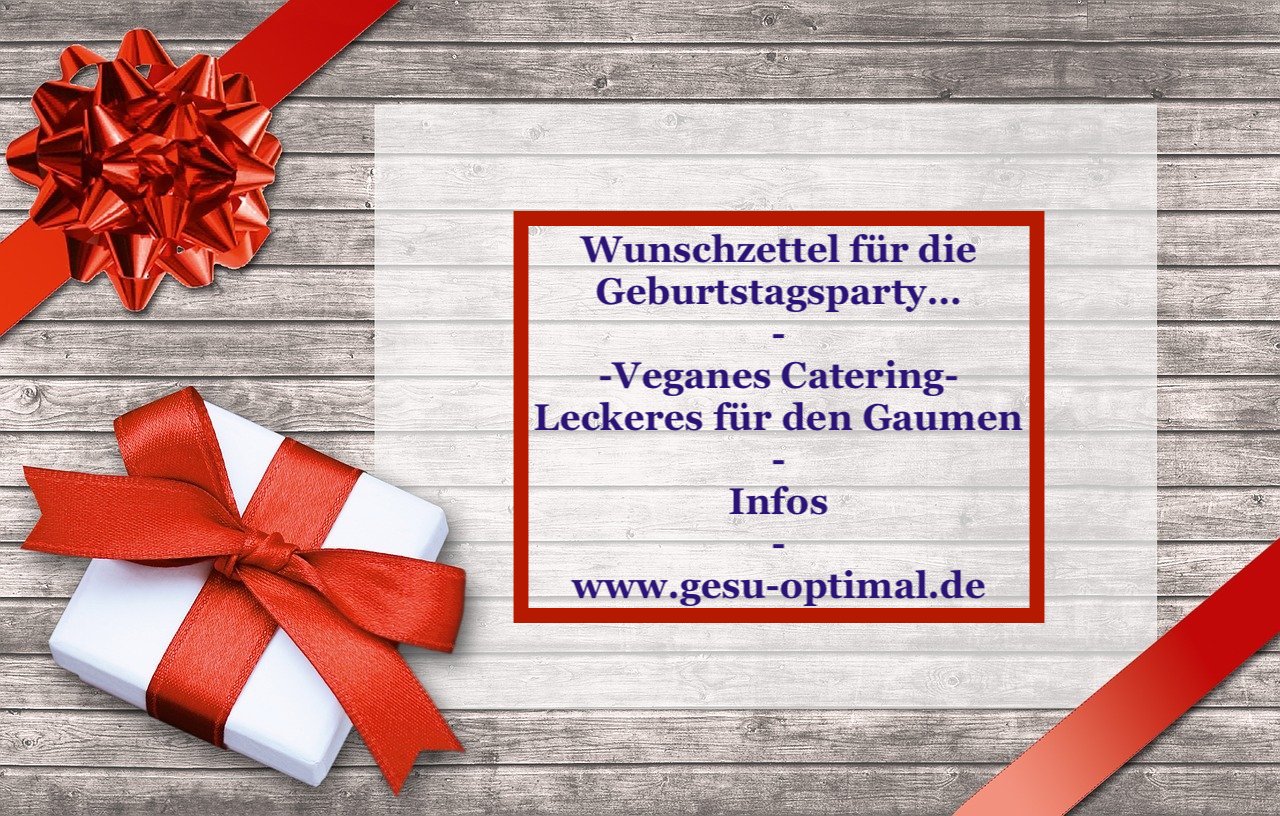 Veganes Catering – Überraschen Sie Ihre Geburtstagsgäste