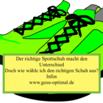 Der richtige Sportschuh macht den Unterschied