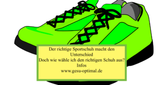 Der richtige Sportschuh macht den Unterschied