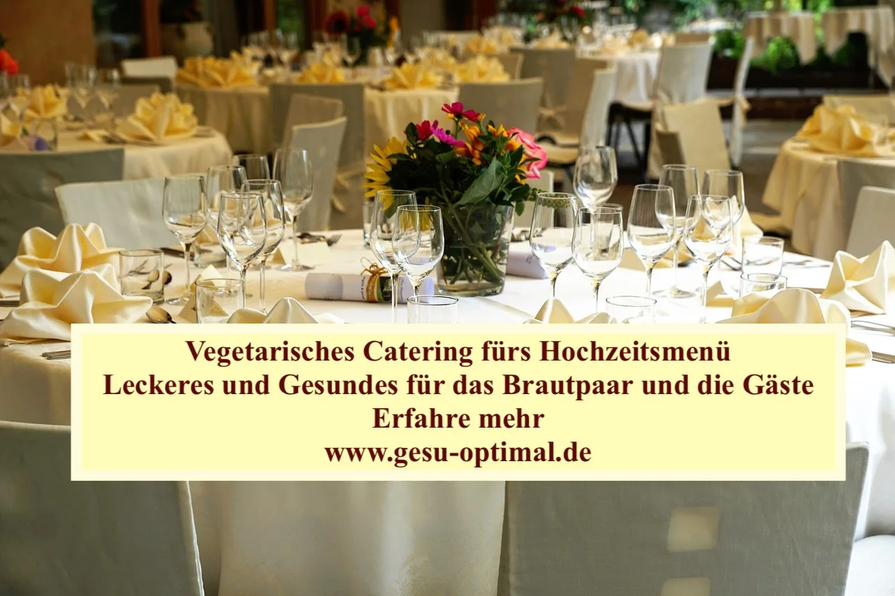 Vegetarisches Catering – Leckeres fürs Hochzeitsmenü.