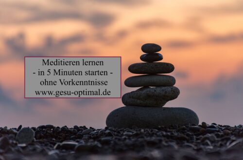 Meditieren lernen - In 5 Minuten starten - ohne Vorkentnisse